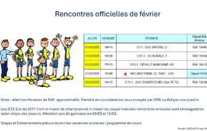 3ème journée de la seconde phase