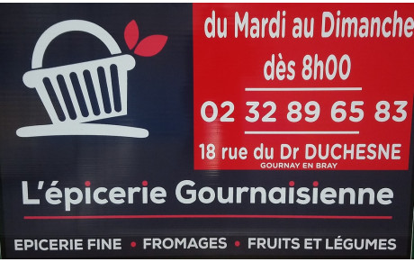 Merci à L'Épicerie gournaisienne, nouveau partenaire de l'A.S Gournay Pays de Bray Handball