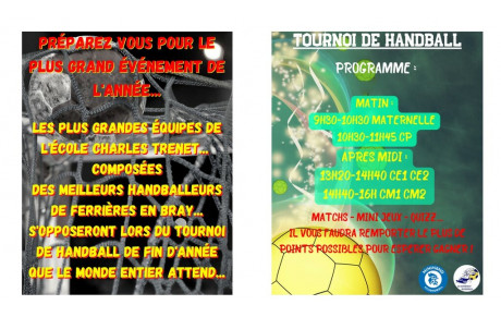 Tournoi de l'école Charles TRENET de Ferrières-en-Bray