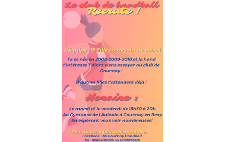 Recrutement F15