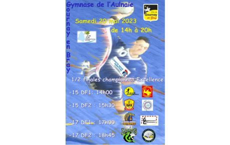 1/2 FINALE EXC Dép -17 ans à l'Aulnaie