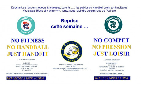 Reprise des activités Loisir adultes