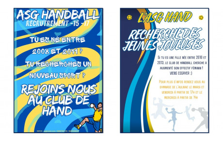 Recrutement JEUNES : Filles &amp; garçons