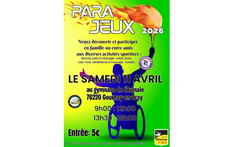Para Jeux 2026