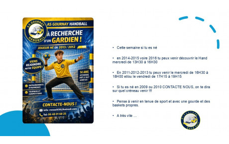 Recrutement 2026-2027